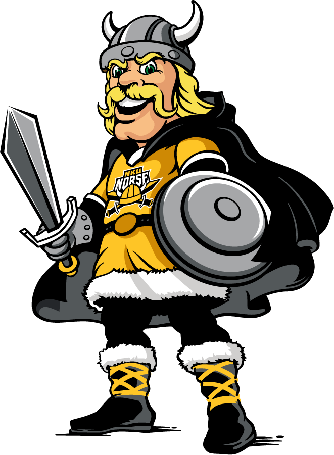 Northern Kentucky Norse 2020-Pres Mascot Logo diy DTF decal sticker